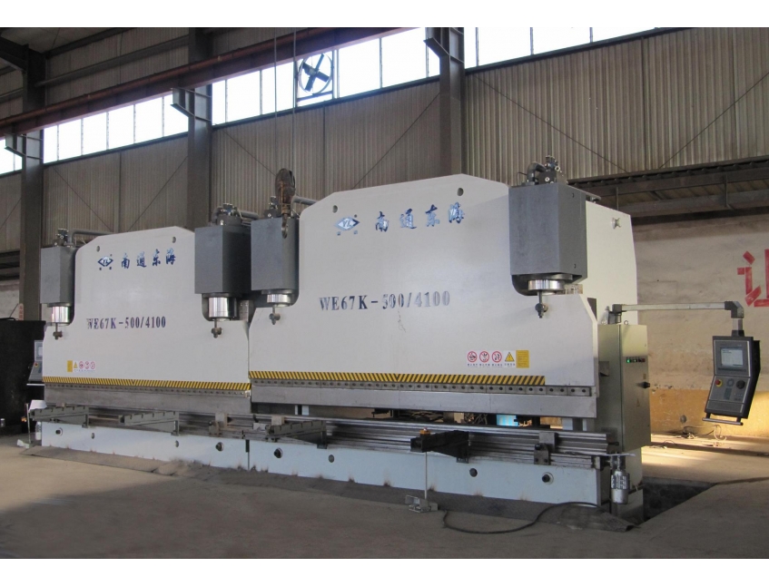 2xWE67K-500/4100 CNC Press Brake in Tandem